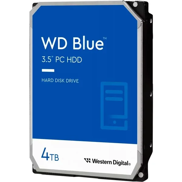 WD Blue 4 TB, Festplatte (SATA 6 Gb/s, 3,5")