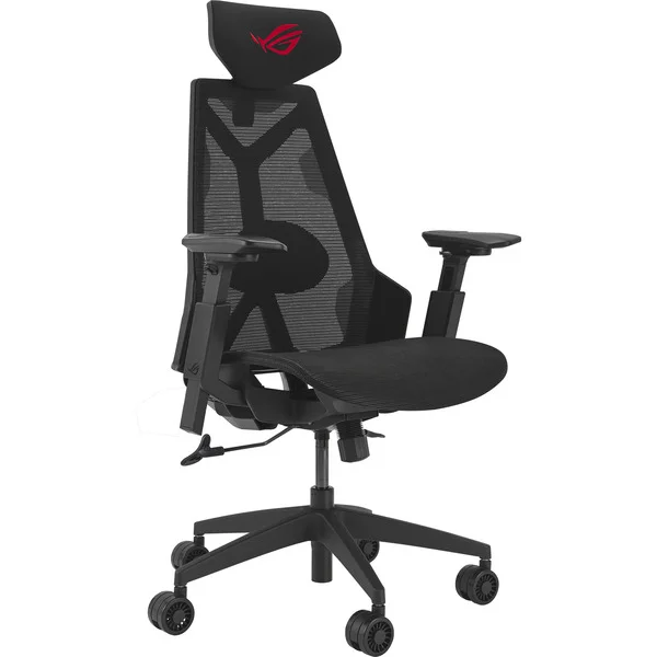 ASUS ROG Destrier Core Gaming-Stuhl black (schwarz, mobile Gaming-Armstützmodus)