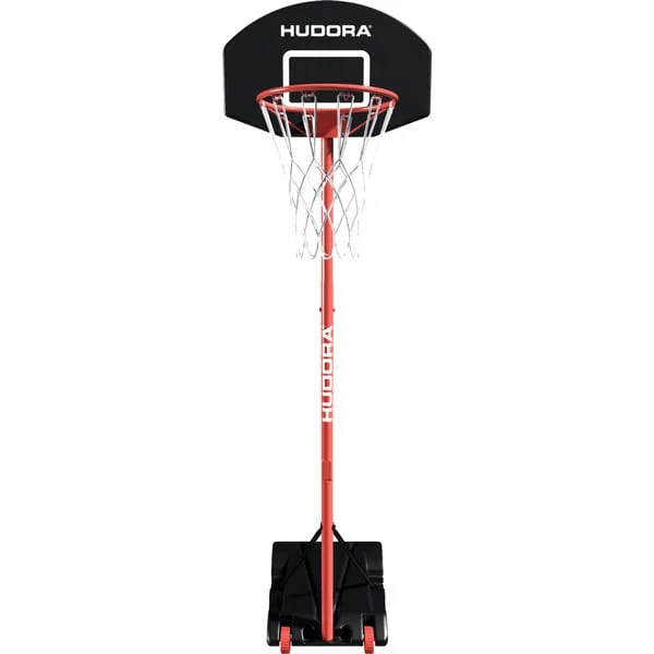 HUDORA Basketballständer Start 205, Fitnessgerät (rot/schwarz)