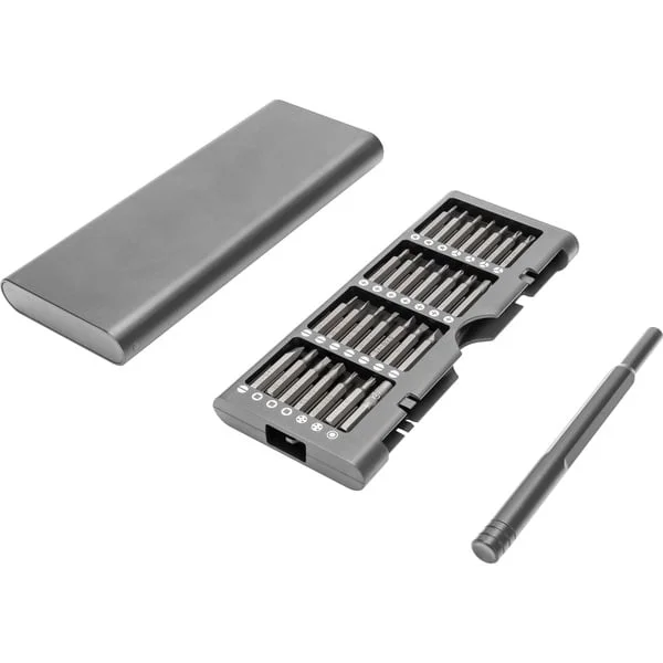 Digitus Feinmechaniker Schraubendreher Set, Bit-Satz (grau, 57-teilig)