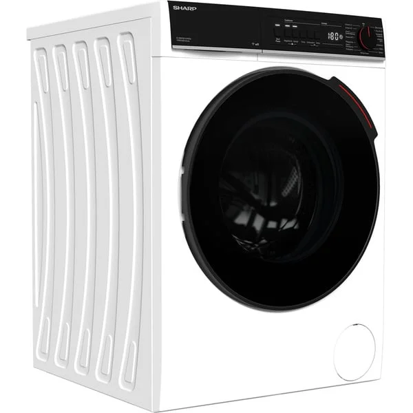 SHARP ES-WNFB214CWDA-DE , Waschmaschine (weiß, WIFI, Advanced Inverter Motor)