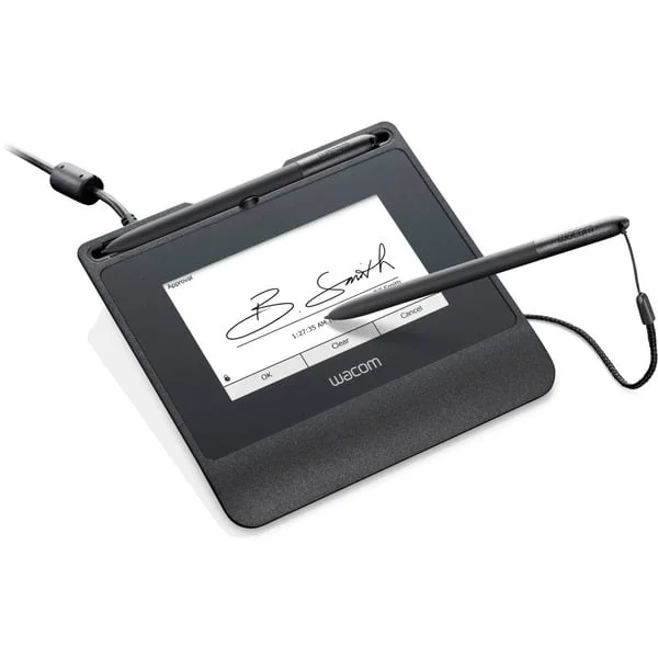 Wacom 5-inch color Signature Pad STU-540, Grafiktablett (schwarz, inkl. sign pro PDF Software für Windows)