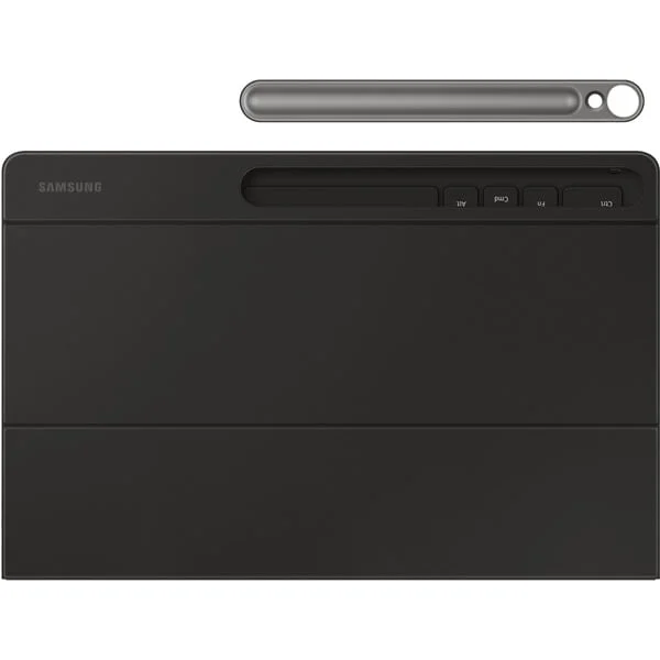 Samsung Book Cover Keyboard Slim, Tablethülle (schwarz, DE-Layout, Samsung Galaxy Tab S10 FE+)