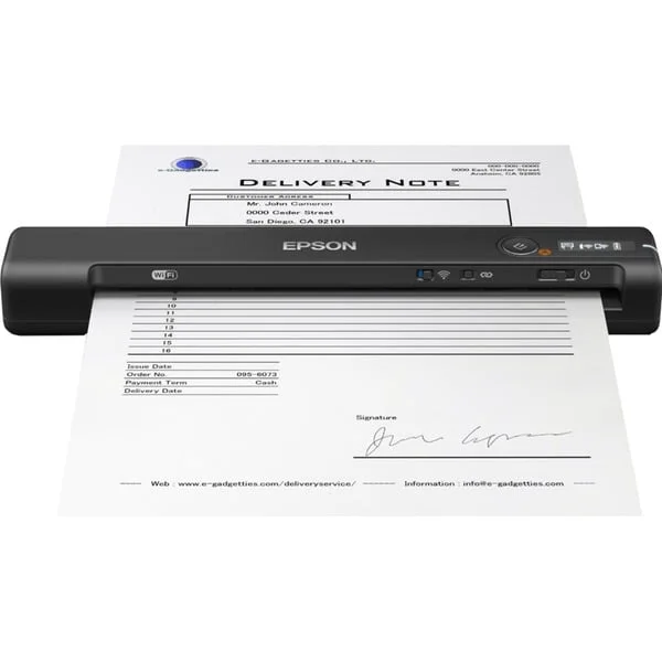 Epson Workforce ES-60W, Einzugsscanner (schwarz, WLAN, USB)