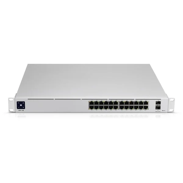 Ubiquiti USW-Pro-24-POE, Switch (grau, 400W PoE Budget)