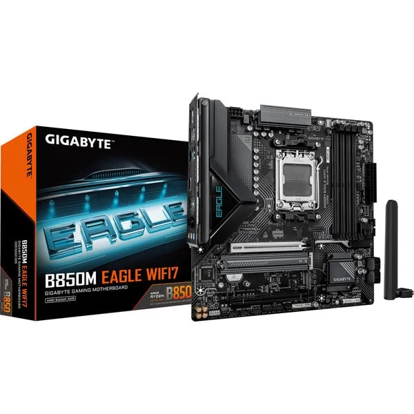 GIGABYTE B850M EAGLE WIFI7, Mainboard (schwarz)