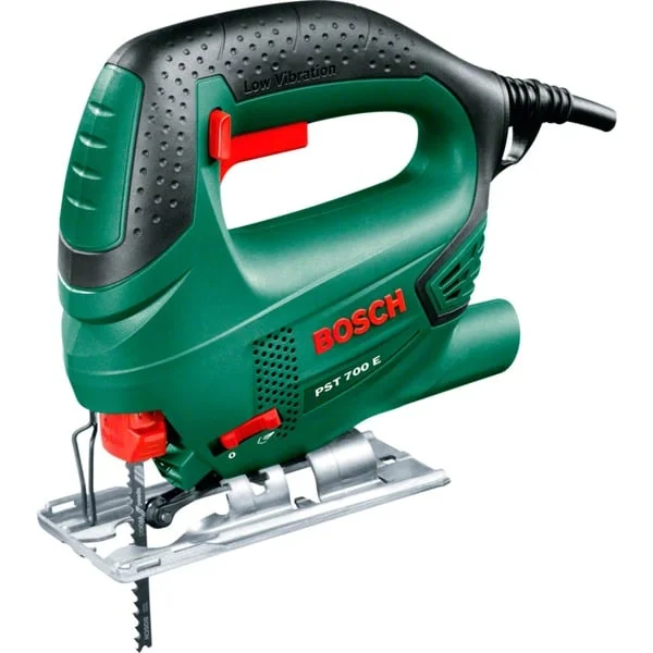 Bosch Heimwerken & Garten Stichsäge PST 700 E (grün/schwarz, Koffer, 500 Watt)
