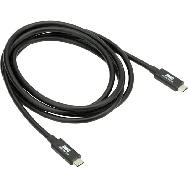 OWC Thunderbolt 4 / USB-C Kabel (schwarz, 2 m)