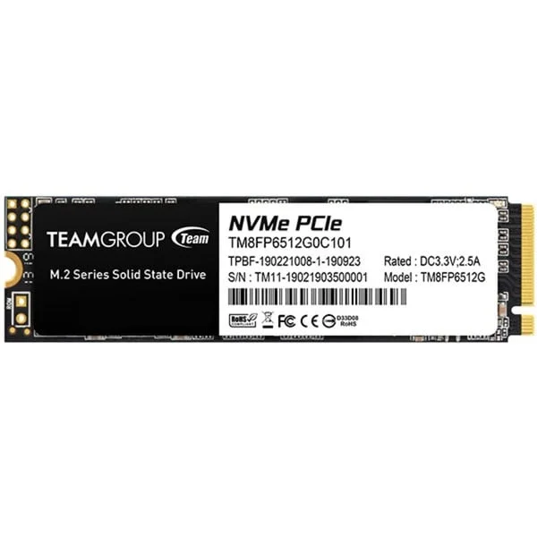 Team Group MP33 512 GB, SSD (PCIe 3.0 x4, NVMe 1.3, M.2 2280)