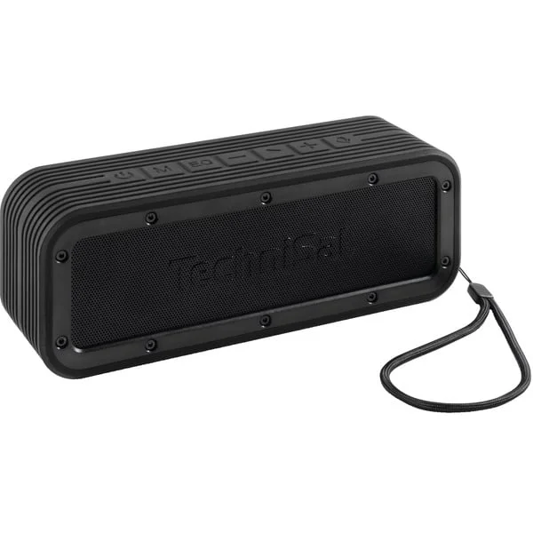 TechniSat Portabler Lautsprecher OD True Wireless Stereo (schwarz, Retail)