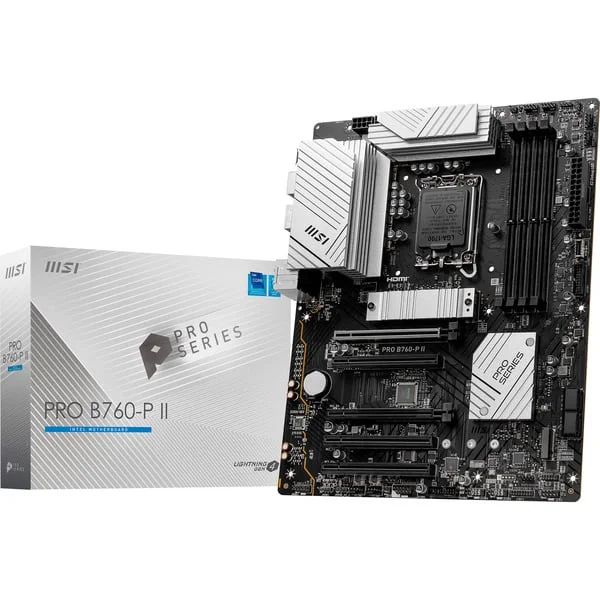 MSI PRO B760-P II, Mainboard (schwarz)