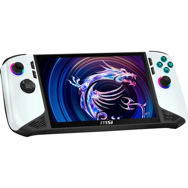 MSI Claw 8 AI+ A2VM-091 Polar Tempest Edition , Handheld-Konsole (weiß/schwarz)