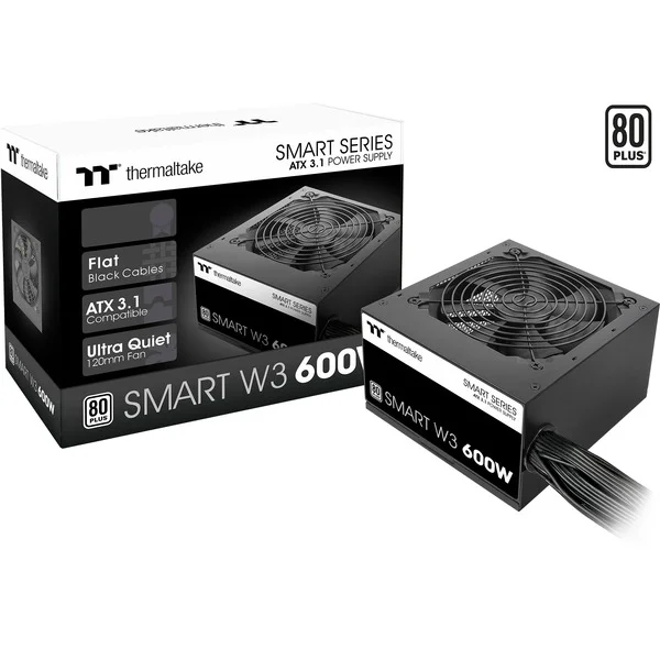 Thermaltake Smart W3 0600W, PC-Netzteil (600 Watt)