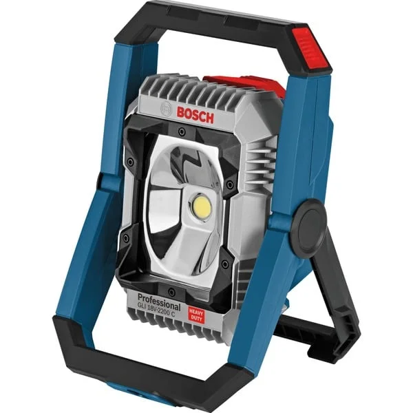 Bosch Professional GLI 18V-2200, Arbeitsleuchte (blau/schwarz, ohne Akku und Ladegerät)