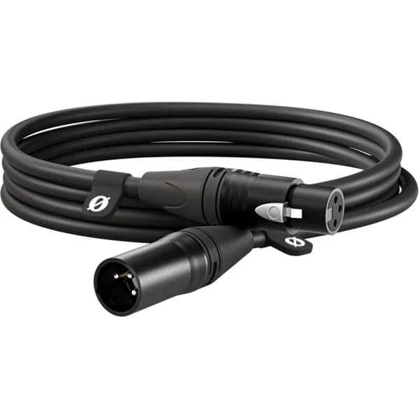Rode Microphones Premium XLR-Kabel XLR3M black (schwarz, 3 Meter)
