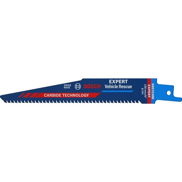 Bosch Professional EXPERT Säbelsägeblatt ‘Vehicle Rescue’ S 957 CHM, 10 Stück (Länge 150mm)