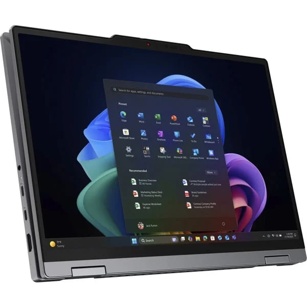 Lenovo ThinkPad X1 2-in-1 G11 Aura Edition (21V90022GE), Notebook (grau, Intel® Core™ Ultra 7 355, Intel® Graphics, 32 GB LPDDR5X, 1 TB (1 TB SSD), Windows 11 Pro)