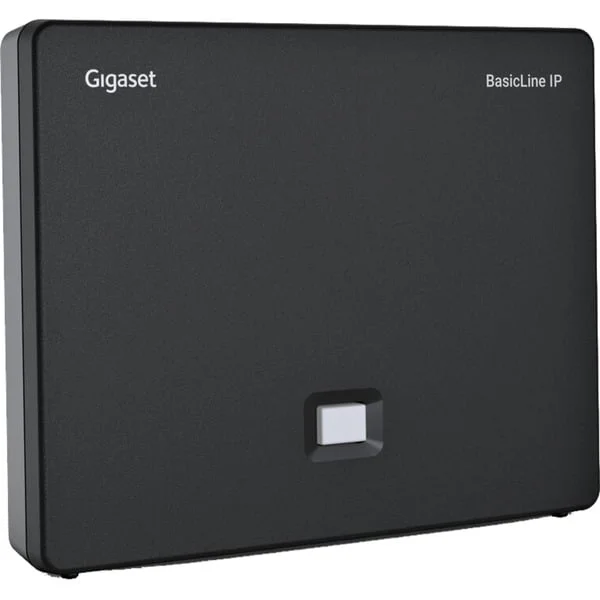 Gigaset BasicLine IP black, mit USB-C Netzteil, Telefonanlage (schwarz)