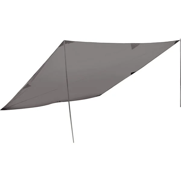 High Peak Tarp 2, Sonnensegel (grau, 4m x 4m)