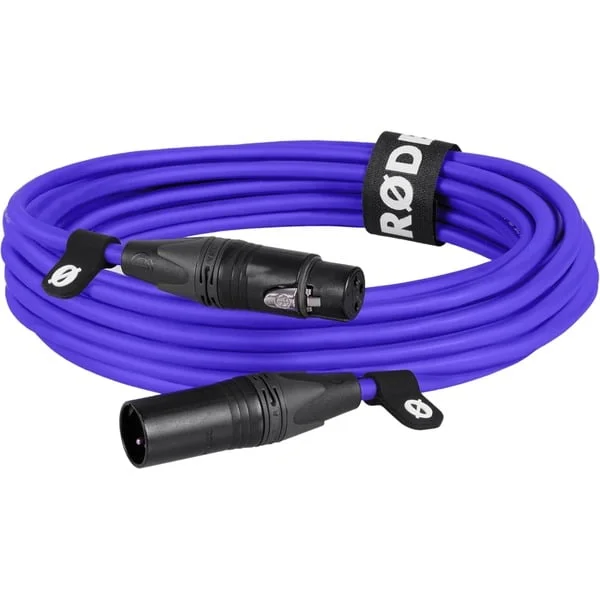Rode Microphones Premium XLR-Kabel XLR6M-PU purple (lila, 6 Meter)