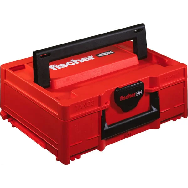 fischer Systainer M137, Werkzeugkiste (rot/schwarz, leer)