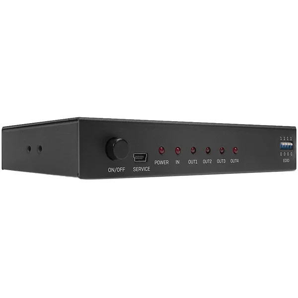 Lindy 4 Port HDMI 4K Splitter, HDMI Splitter (schwarz)