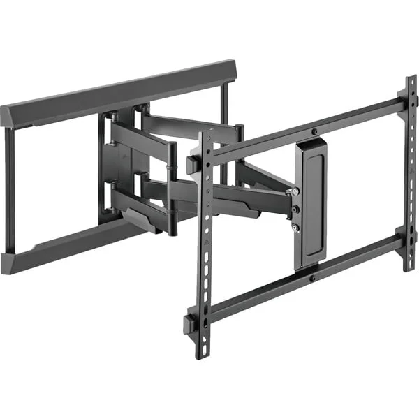 Digitus Full Motion TV-Wandhalterung 37" - 80" (schwarz (matt), Tragkraft 60 kg, Kabelmanagement)