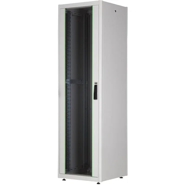 Digitus 483-mm-Netzwerkschrank, 22HE, IT-Schrank (hellgrau, 22 Höheneinheiten)