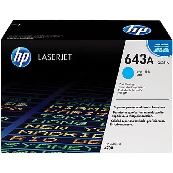 HP Toner cyan 643A (Q5951A) (türkis, Retail)