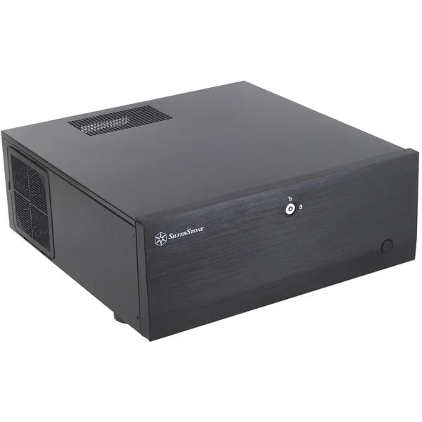 SilverStone SST-GD07B, HTPC-Gehäuse (schwarz, Retail)