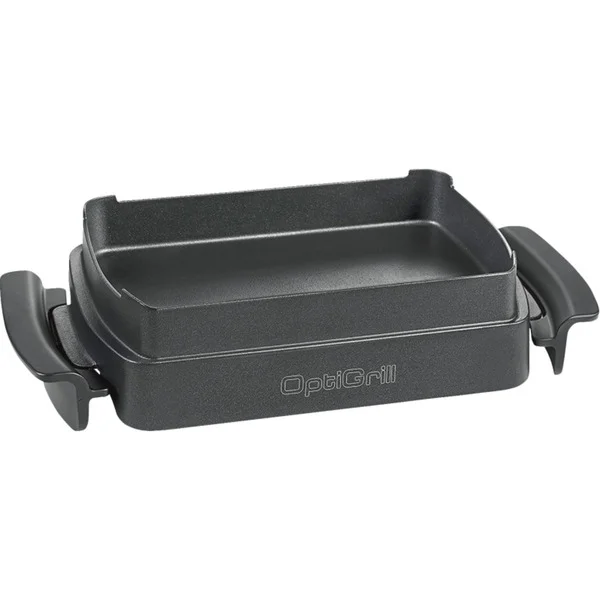 Tefal Backschale XA725870, für OptiGrill, Grillschale (anthrazit, 1,6 Liter)