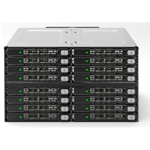 Icy Dock ToughArmor MB516SP-B , Einbaurahmen (schwarz, Backplane Cage)