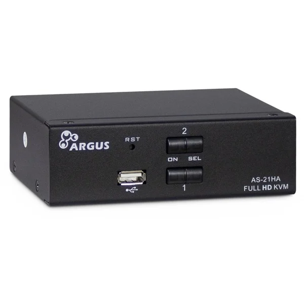 Inter-Tech KVM Switch AS-21HA HDMI, KVM-Switch