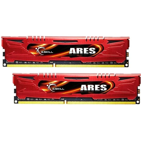 G.Skill DIMM 16 GB DDR3-2133 (2x 8 GB) Dual-Kit, Arbeitsspeicher (F3-2133C11D-16GAR, Ares, INTEL XMP)