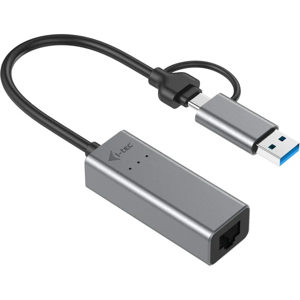 i-tec USB-C Metal 2.5Gbps Ethernet Adapter, LAN-Adapter