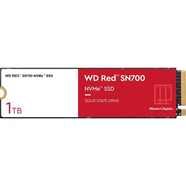 WD Red SN700 1 TB, SSD (PCIe 3.0 x4, NVMe, M.2 2280)