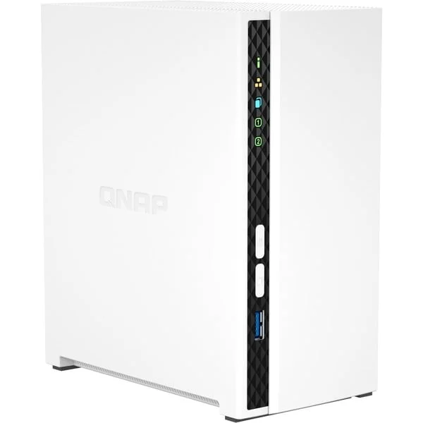 QNAP TS-233, NAS (weiß)