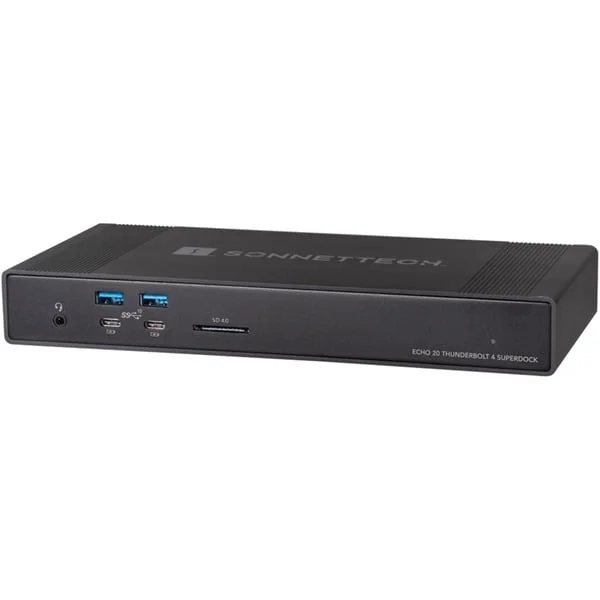 Sonnet Echo 20 Thunderbolt 4 SuperDock, Dockingstation (schwarz)