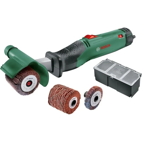 Bosch Heimwerken & Garten Schleifroller Texoro, Bürstenschleifer (grün/schwarz, 250 Watt)
