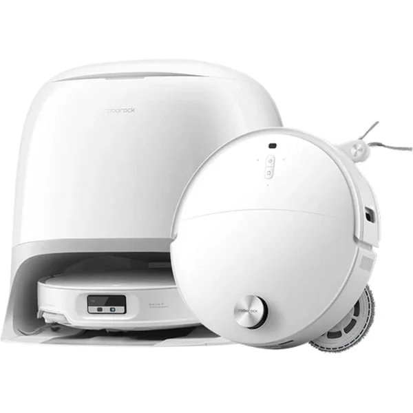 Roborock Qrevo CurvX, Saugroboter (weiß, Mit Multifunktions-Dockingstation 3.0 Thermo+)
