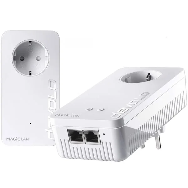 devolo Magic 2 WiFi 6 next Starter Kit, Powerline (weiß)