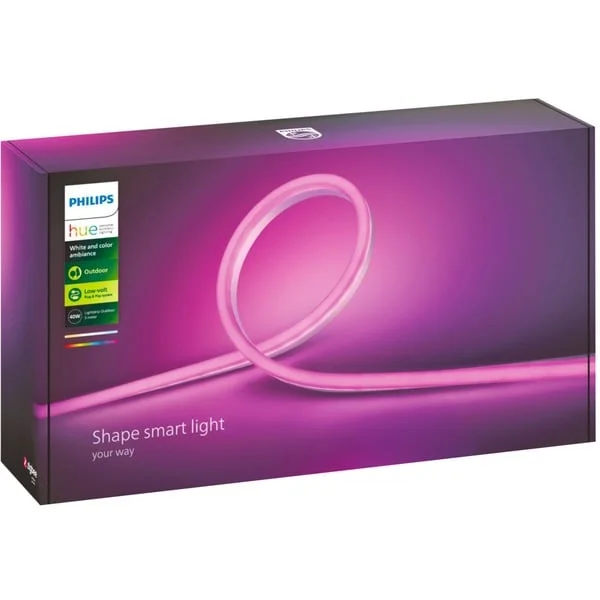 Philips HUE White & Color Ambiance Outdoor Lightstrip 5 Meter, LED-Streifen