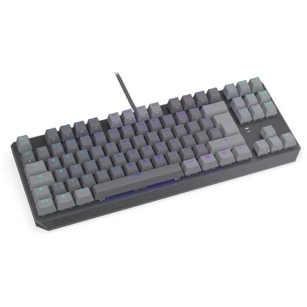 ENDORFY Thock V2 TKL, Gaming-Tastatur (grau, DE-Layout, ENDORFY Red)