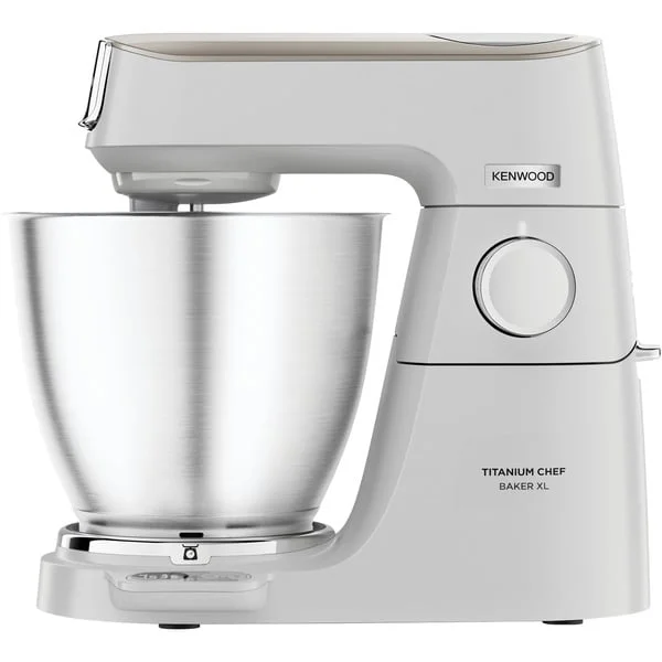Kenwood Titanium Chef Baker XL Küchenmaschine KVL65.001WH (weiß, 1.200 Watt, integrierte Waage)