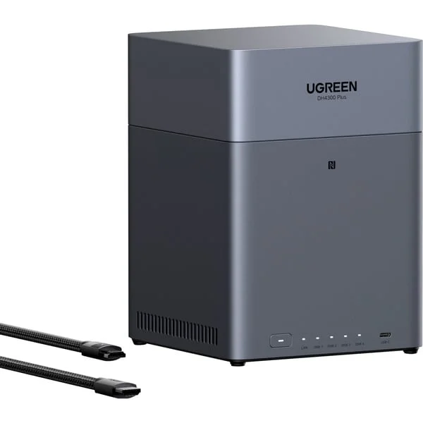 UGREEN DH4300 Plus, NAS (schwarz)