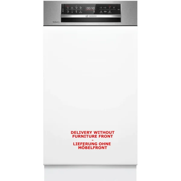 Bosch SPI6ZMS29E Serie 6, Spülmaschine (edelstahl (gebürstet), 45 cm, Home Connect)