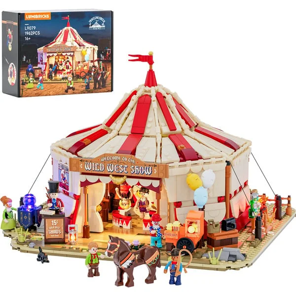 Lumibricks Wanderzirkus, Konstruktionsspielzeug