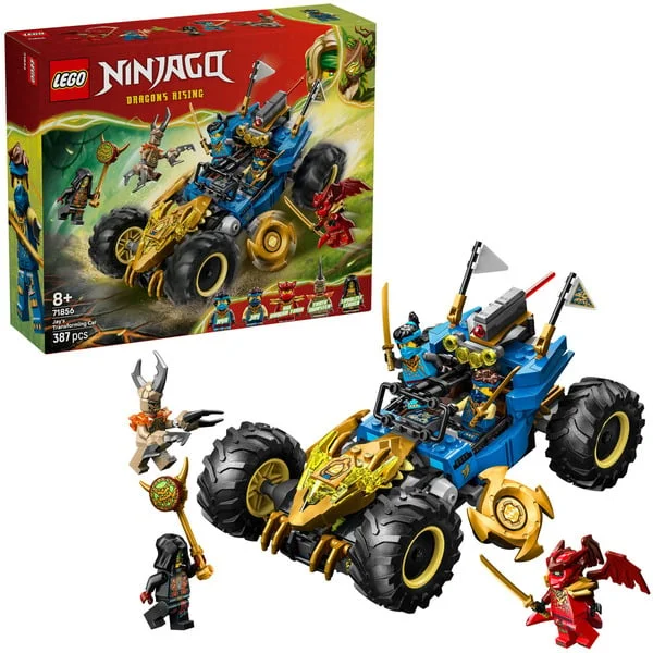 LEGO 71856 Ninjago Jays Transformationsflitzer, Konstruktionsspielzeug