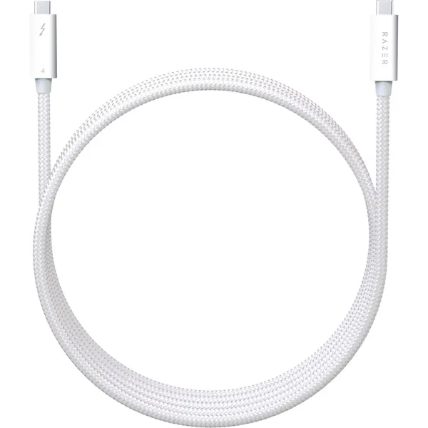 Razer Thunderbolt 4 Kabel, 2 Meter (weiß)