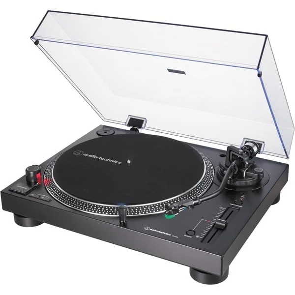 Audio-Technica AT-LP120XUSB, Plattenspieler (schwarz, Phonovorverstärker, USB)
